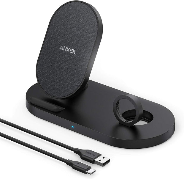 Anker PowerWave Sense 2-in-1 Stand with Watch Charging Cable Holder