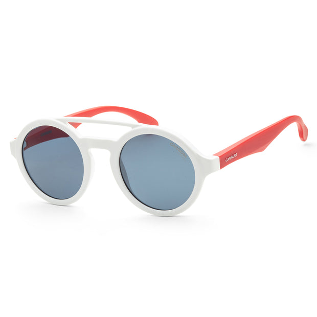 Carrera Men's Carrerino 44mm White Red Sunglasses - CARRE19S-07DM-KU