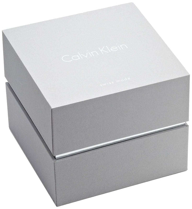 Calvin Klein Men's Posh 40mm Blue Dial Leather Watch - K8Q311CN