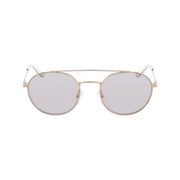 Calvin Klein Unisex Gold/Lilac Round Sunglasses - CK18116S