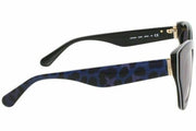 Kate Spade Blue Leopard Frame/Dark Gray Gradient Lens Women's Sunglasses - JALENAS-023X- 9O