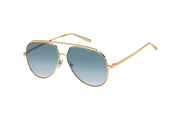 Marc Jacobs Women's Gold/Copper Aviator Sunglasses - MARC455S 0DDB 08