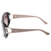 Salvatore Ferragamo Women's Black Nude Signature Sunglasses - SF668S-001